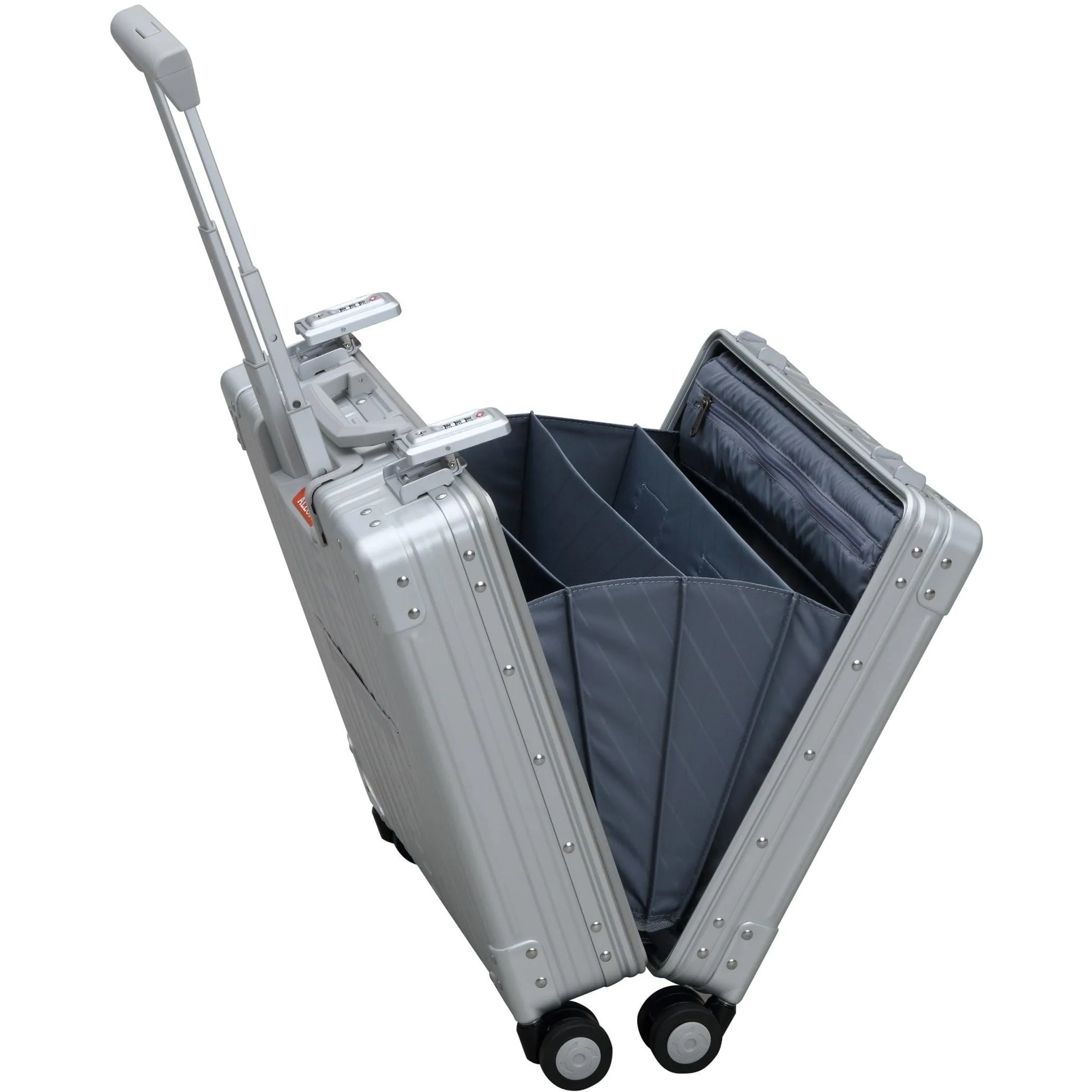 Aleon 17" Wheeled Aluminum Hardside Business Briefcase