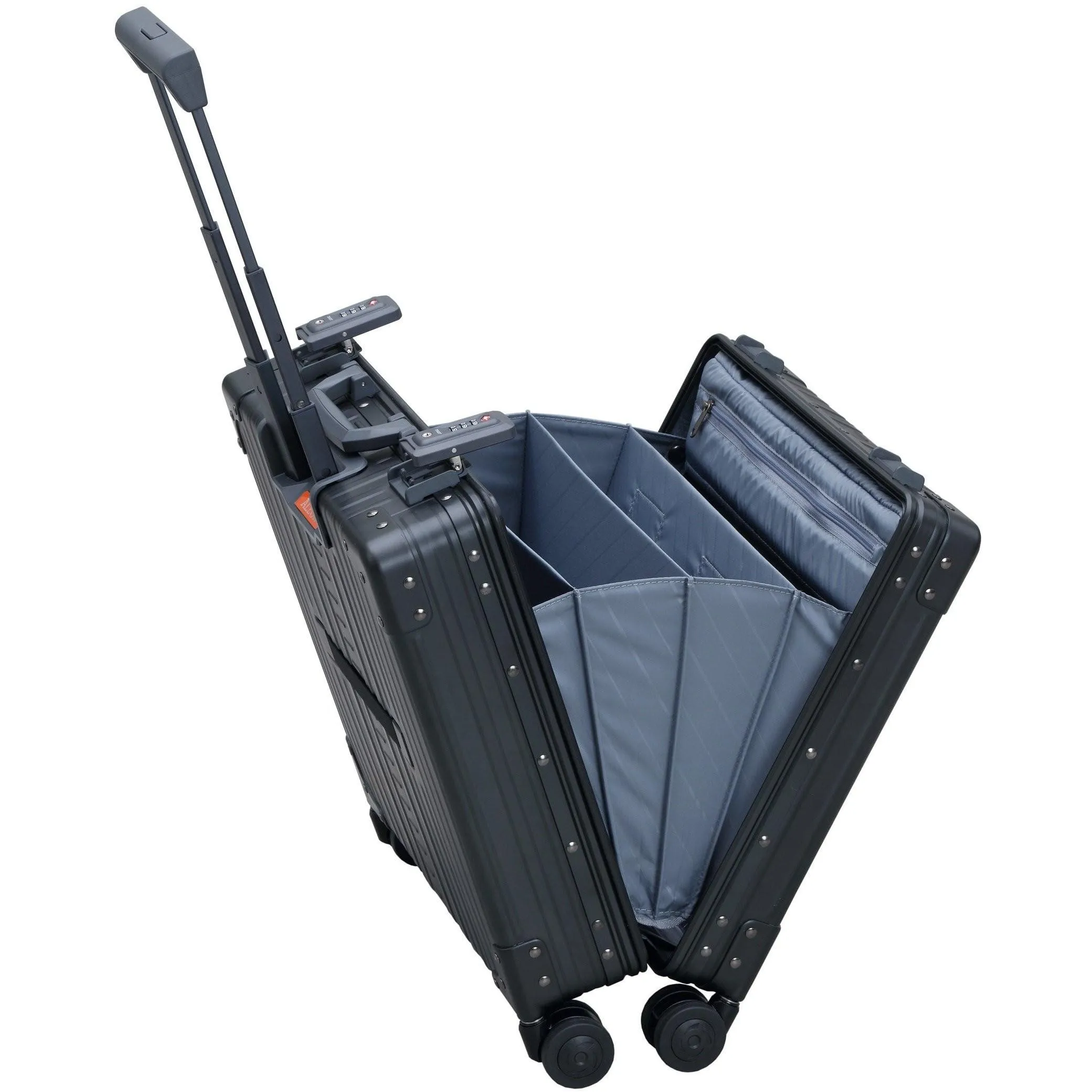 Aleon 17" Wheeled Aluminum Hardside Business Briefcase