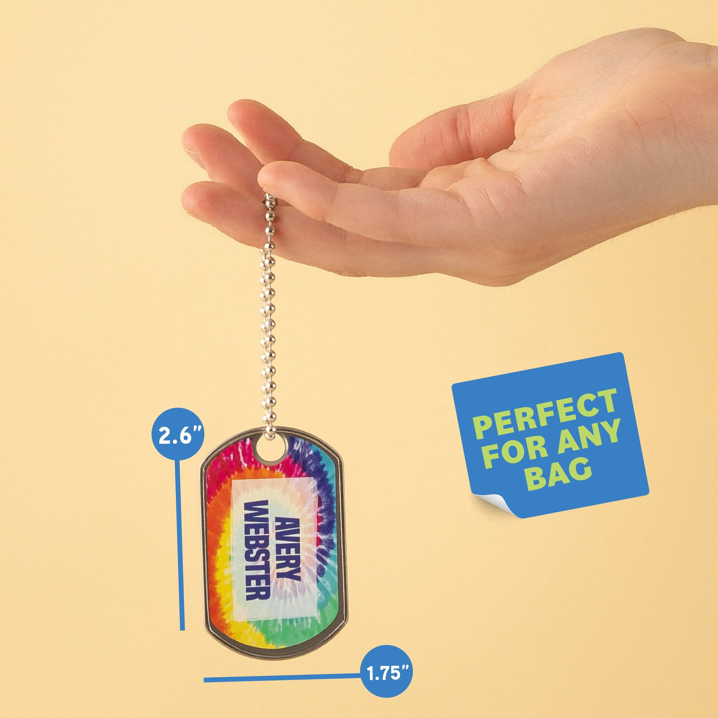 Bag Tags | Tie Dye