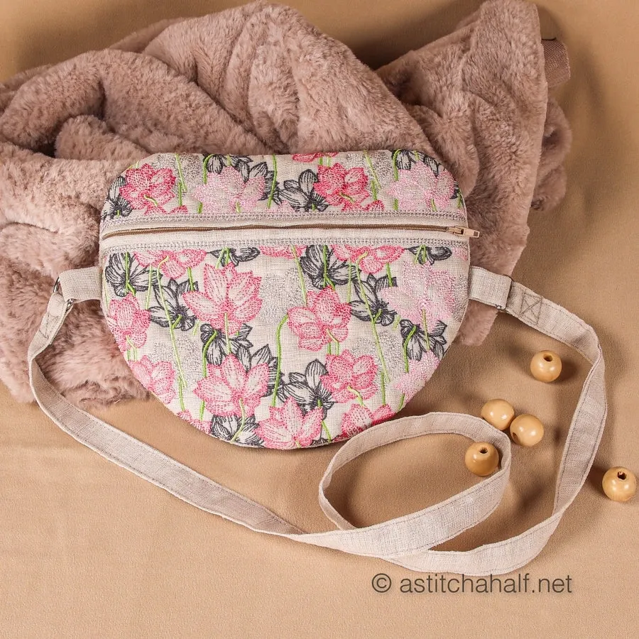Blown Away ITH Zipper Bag