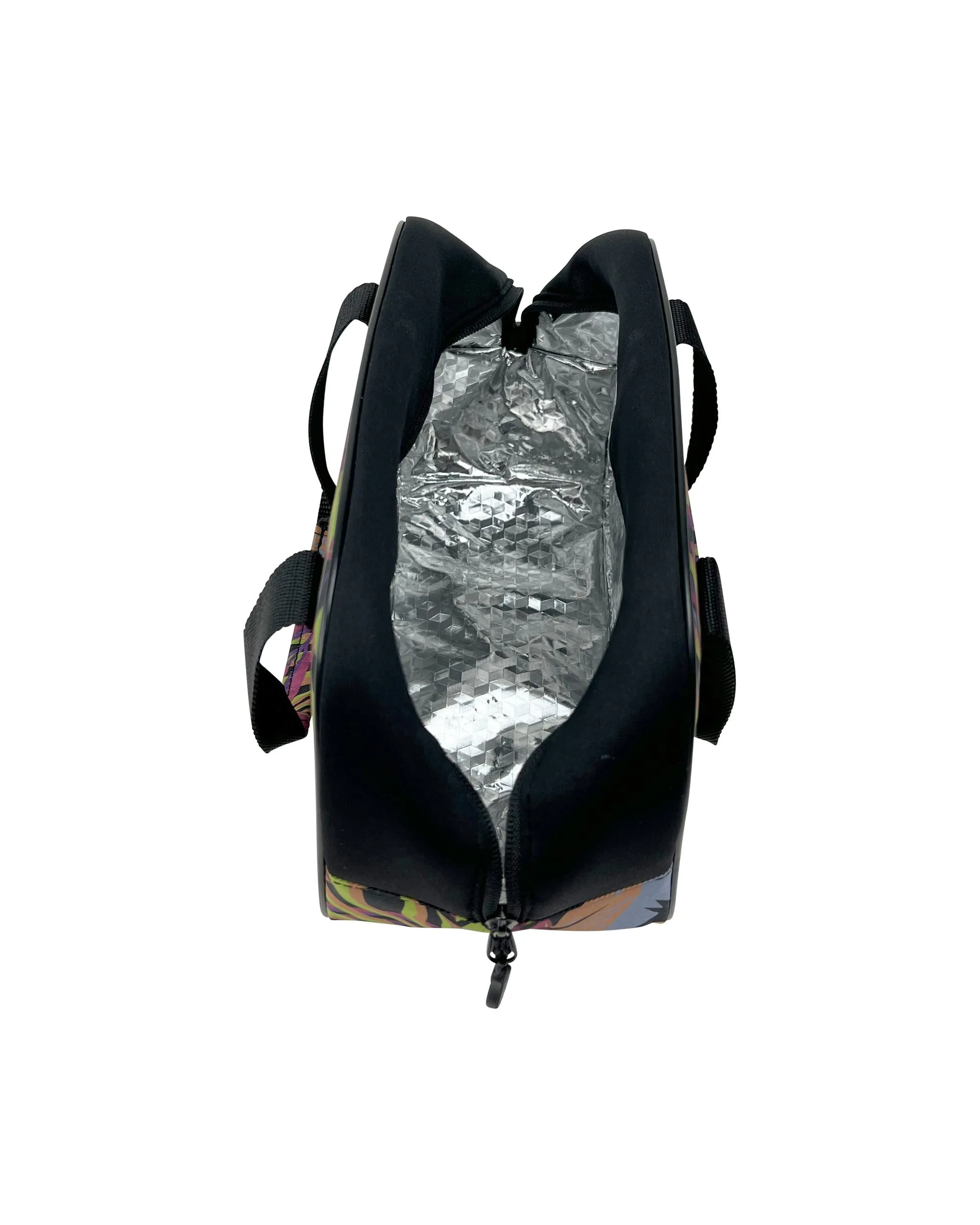 Box Lunch Tote  - Black Camo