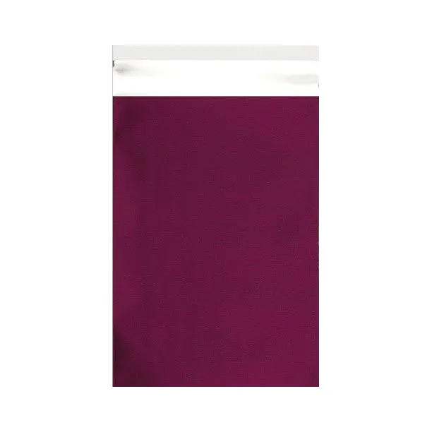 Burgundy Matt Foil Bags