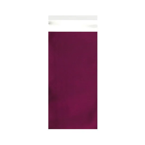 Burgundy Matt Foil Bags