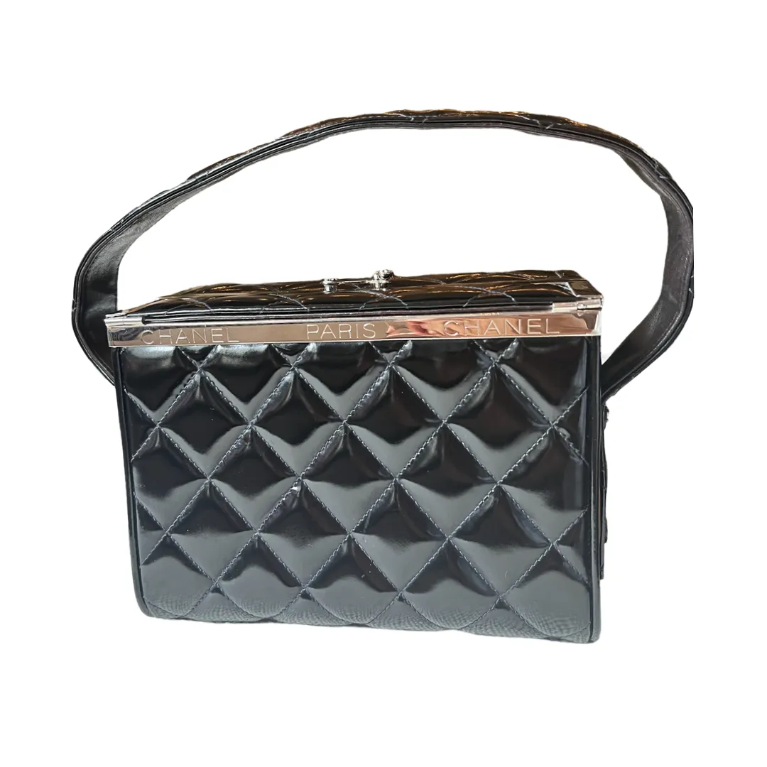Chanel Vintage Patent Vanity Bag