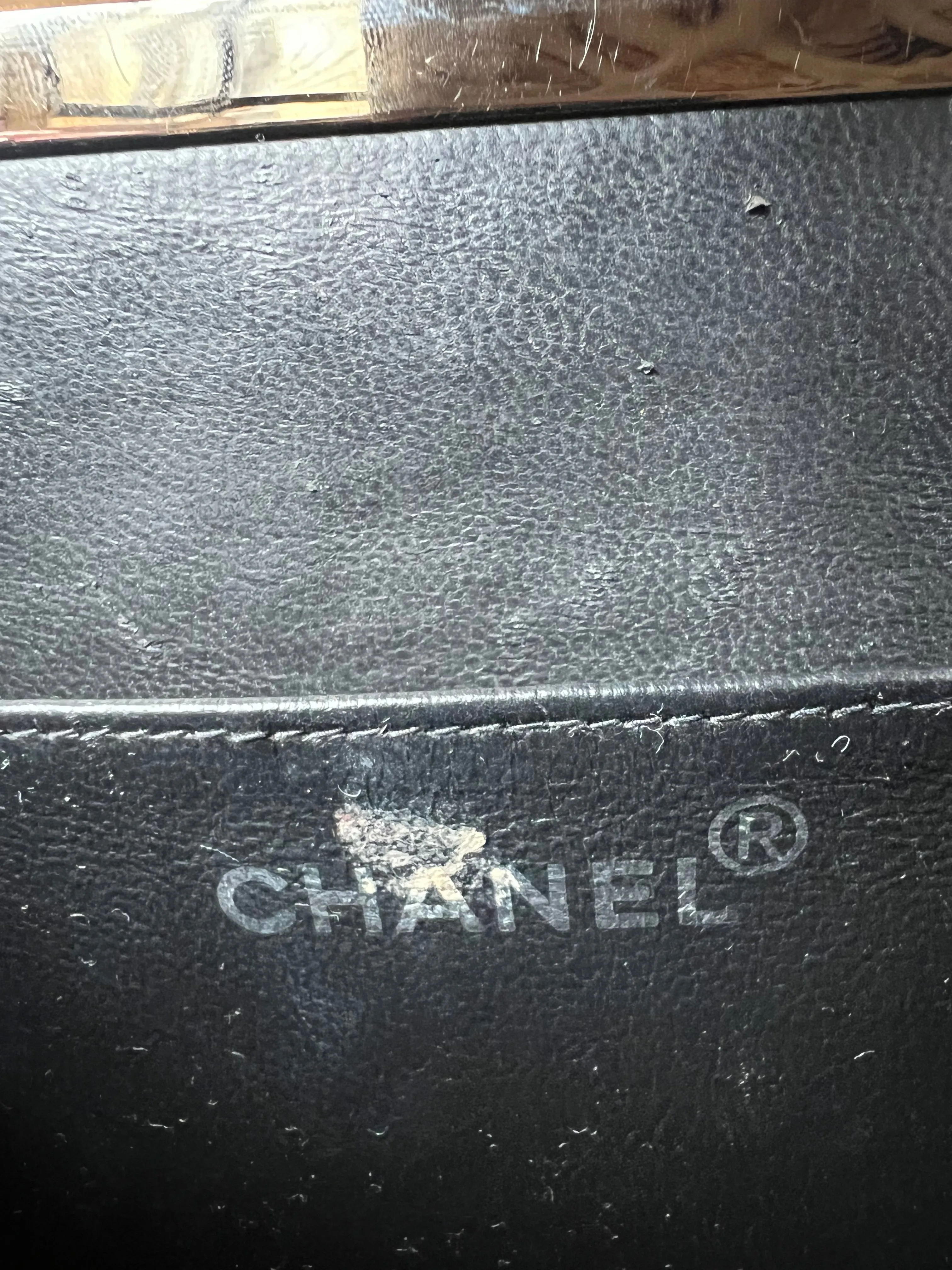 Chanel Vintage Patent Vanity Bag