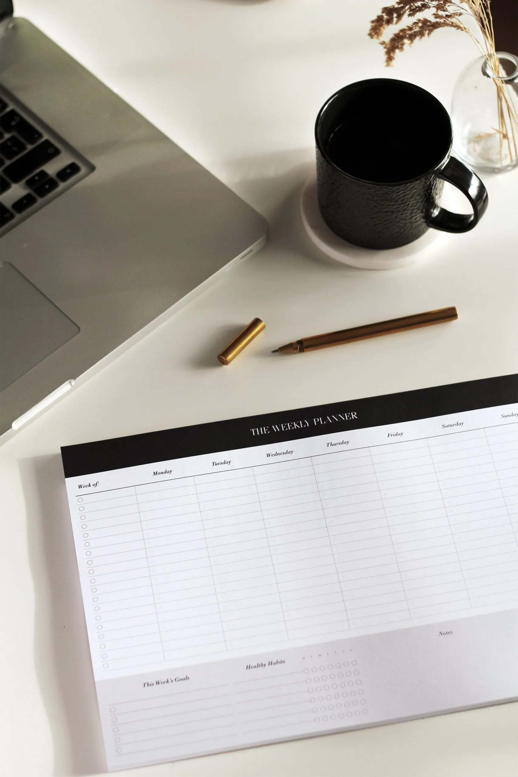 Executive Weekly Deskpad
