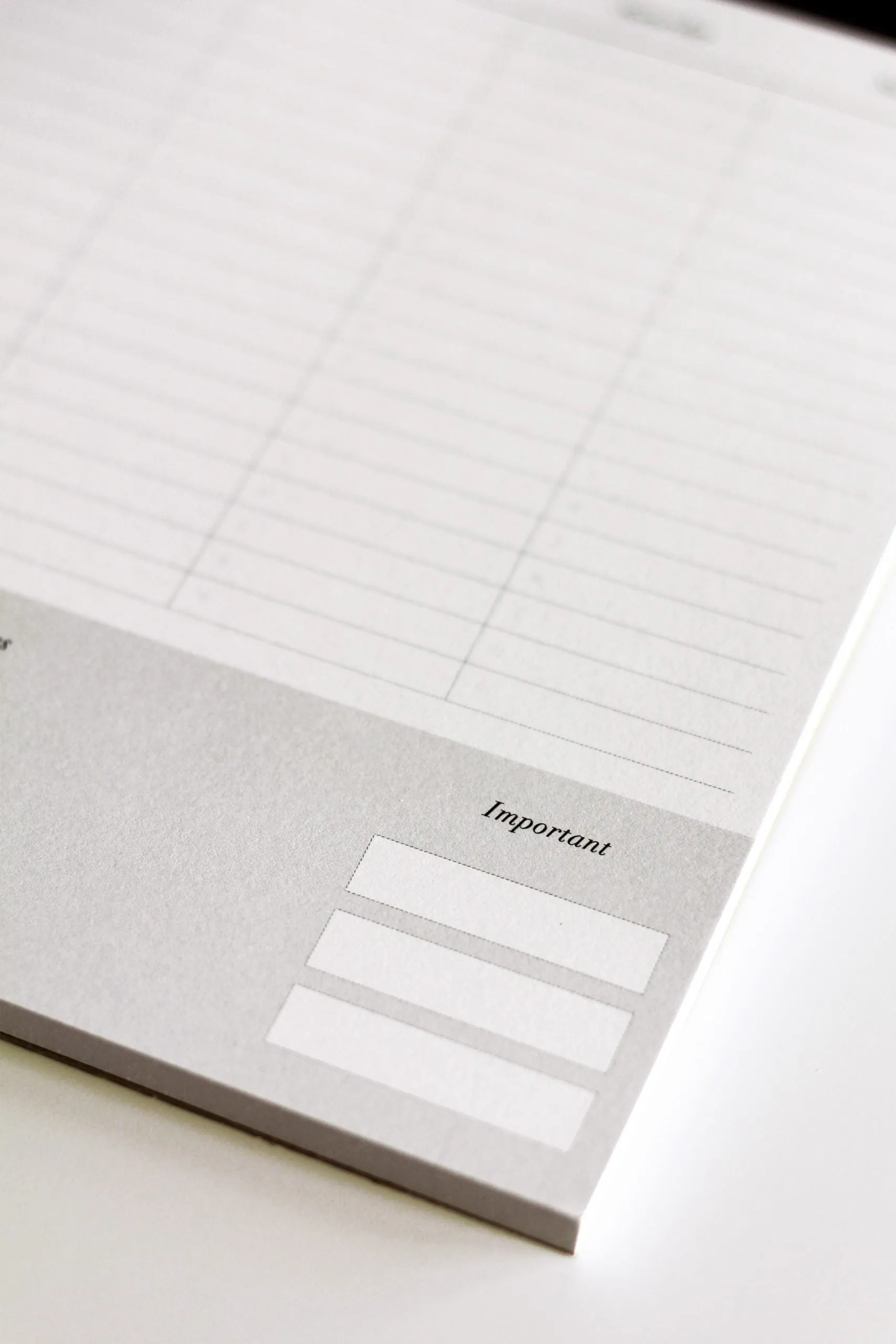 Executive Weekly Deskpad