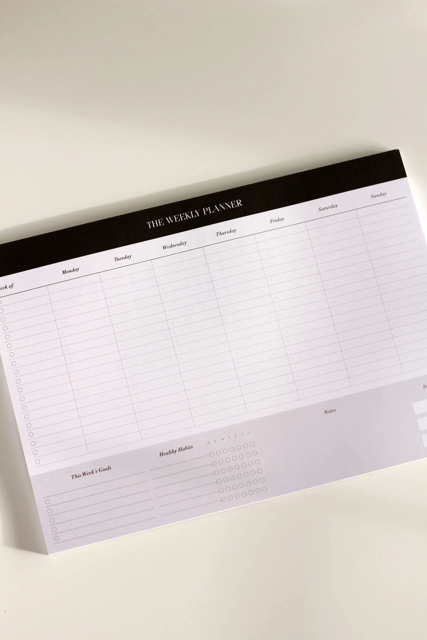 Executive Weekly Deskpad