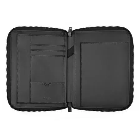 Hugo Boss Conference folder A5 Arche Black HTM413A