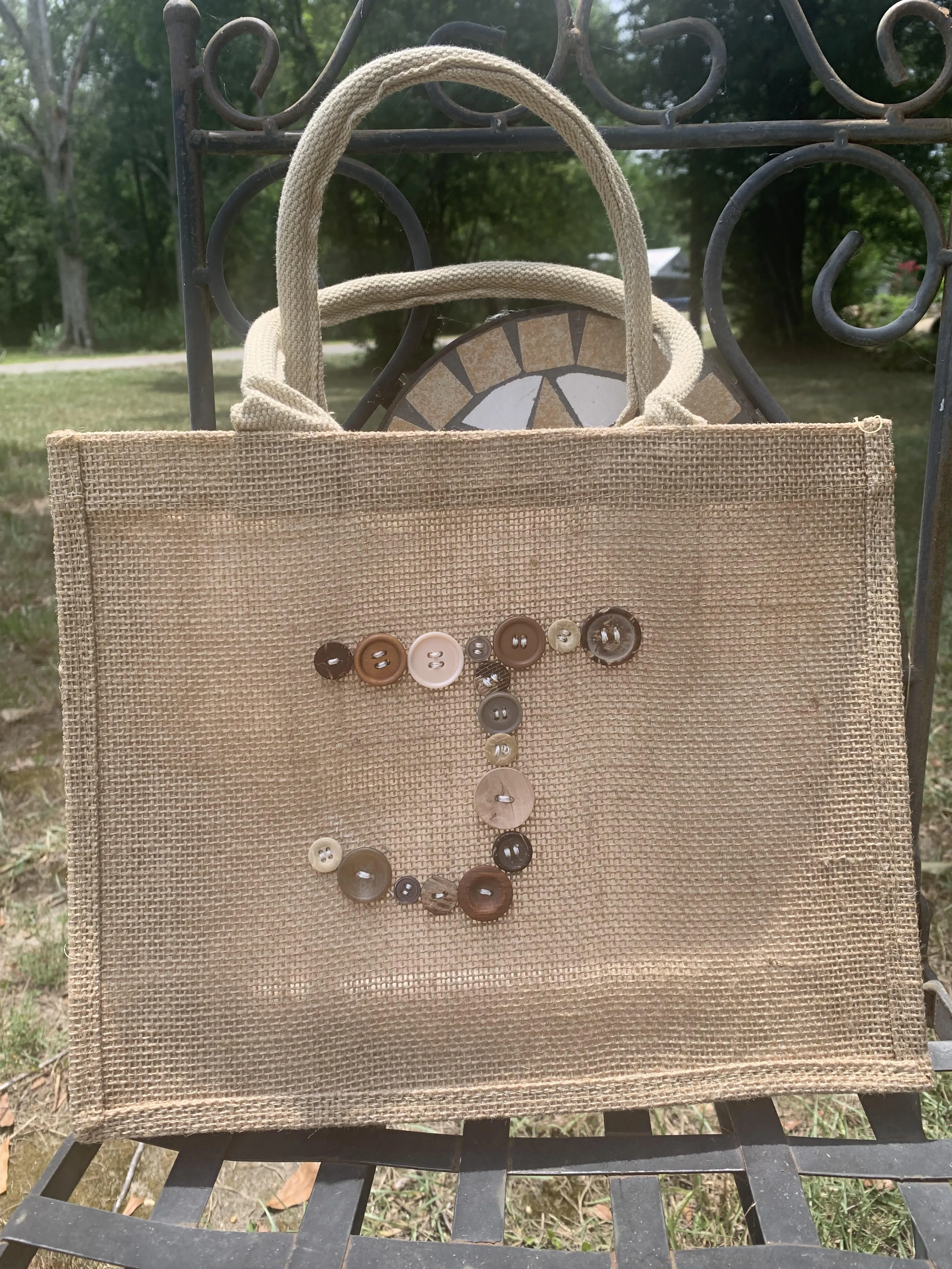 Initial Tote Bags