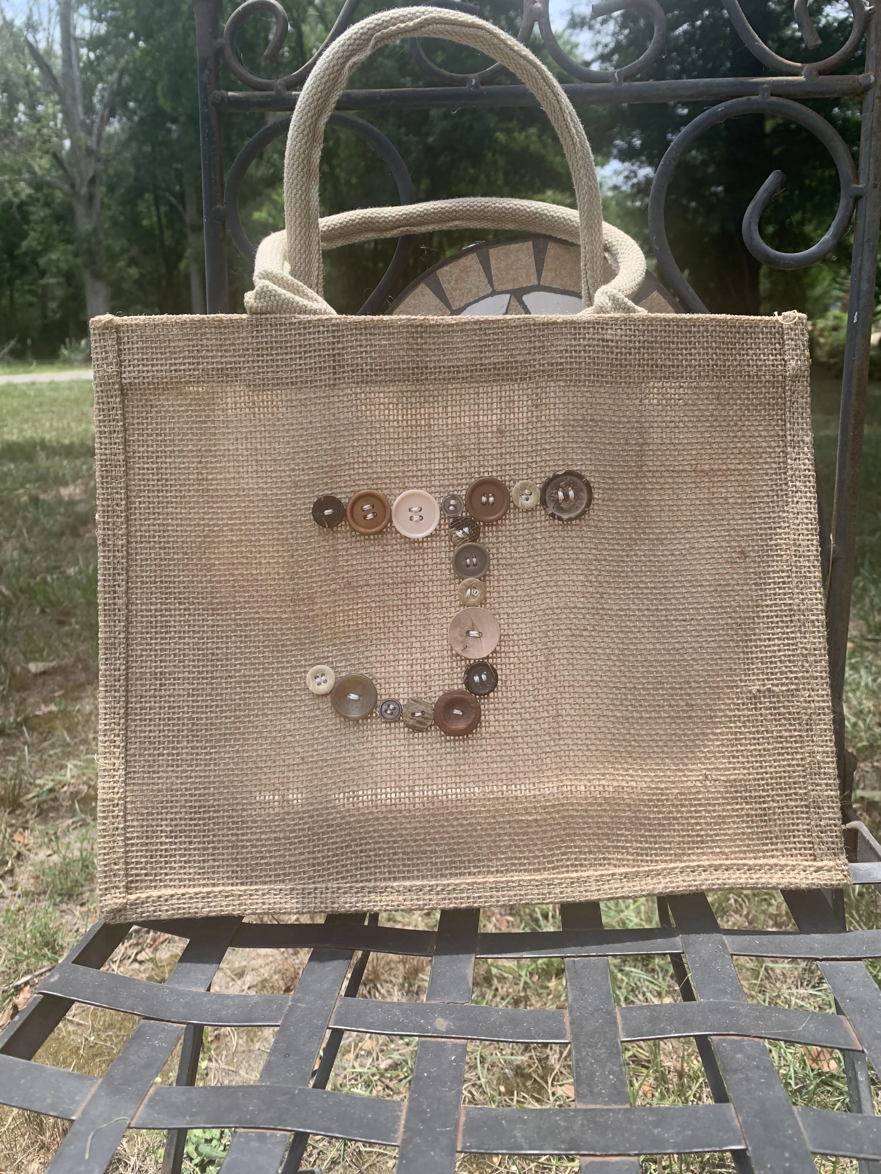 Initial Tote Bags