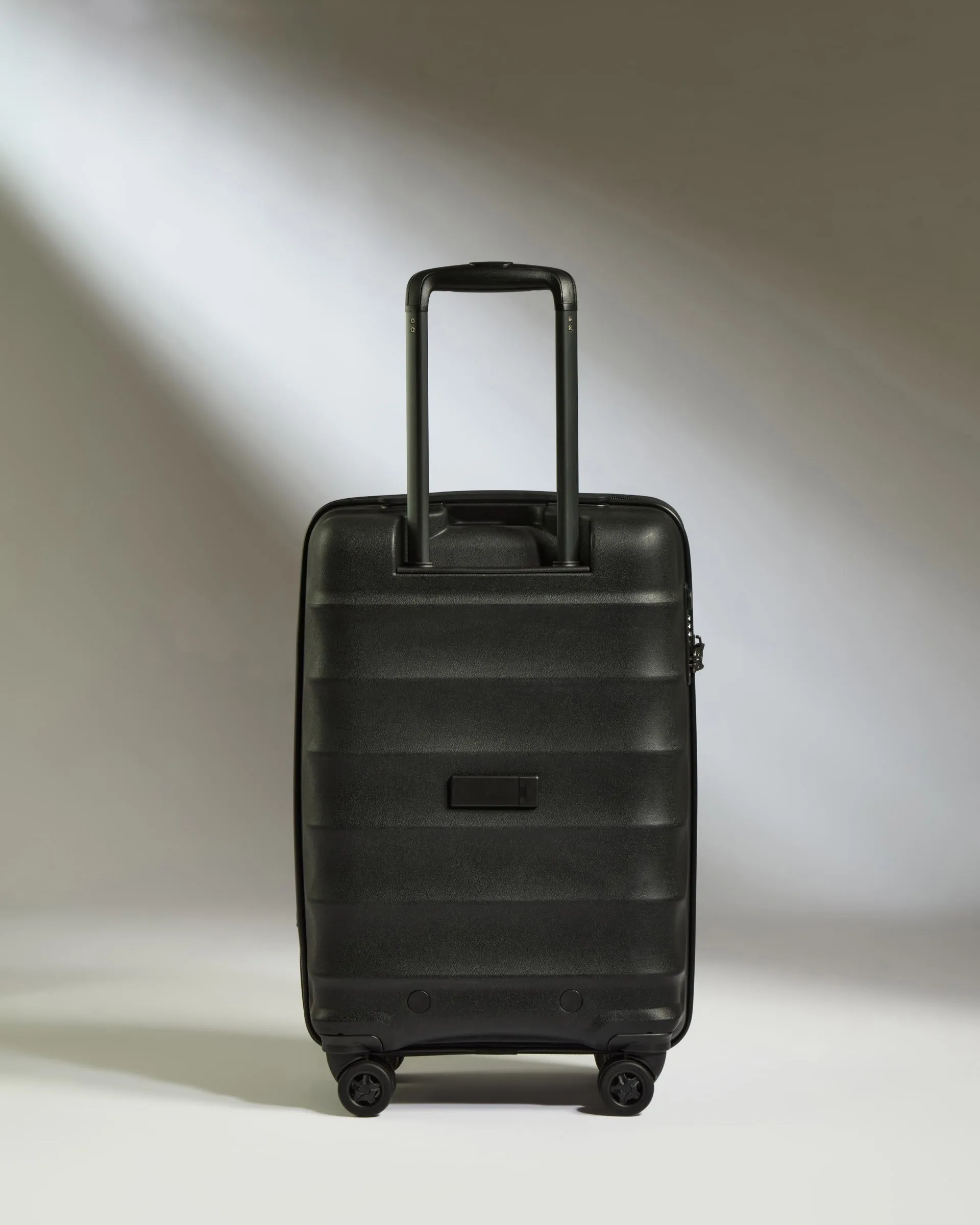 Juno Expandable Carry-On Luggage in Black