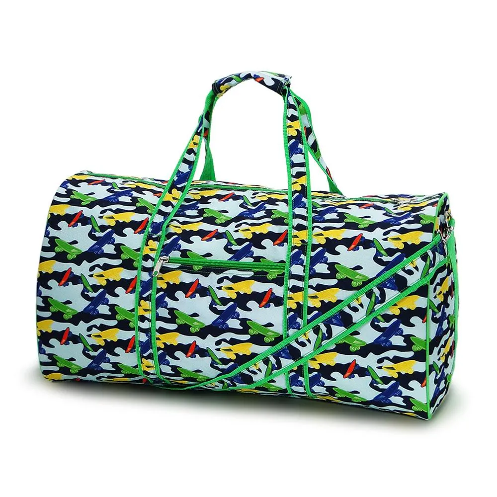 K400 | PORTABLE LARGE DUFFEL BAG - CAMO & DOTS