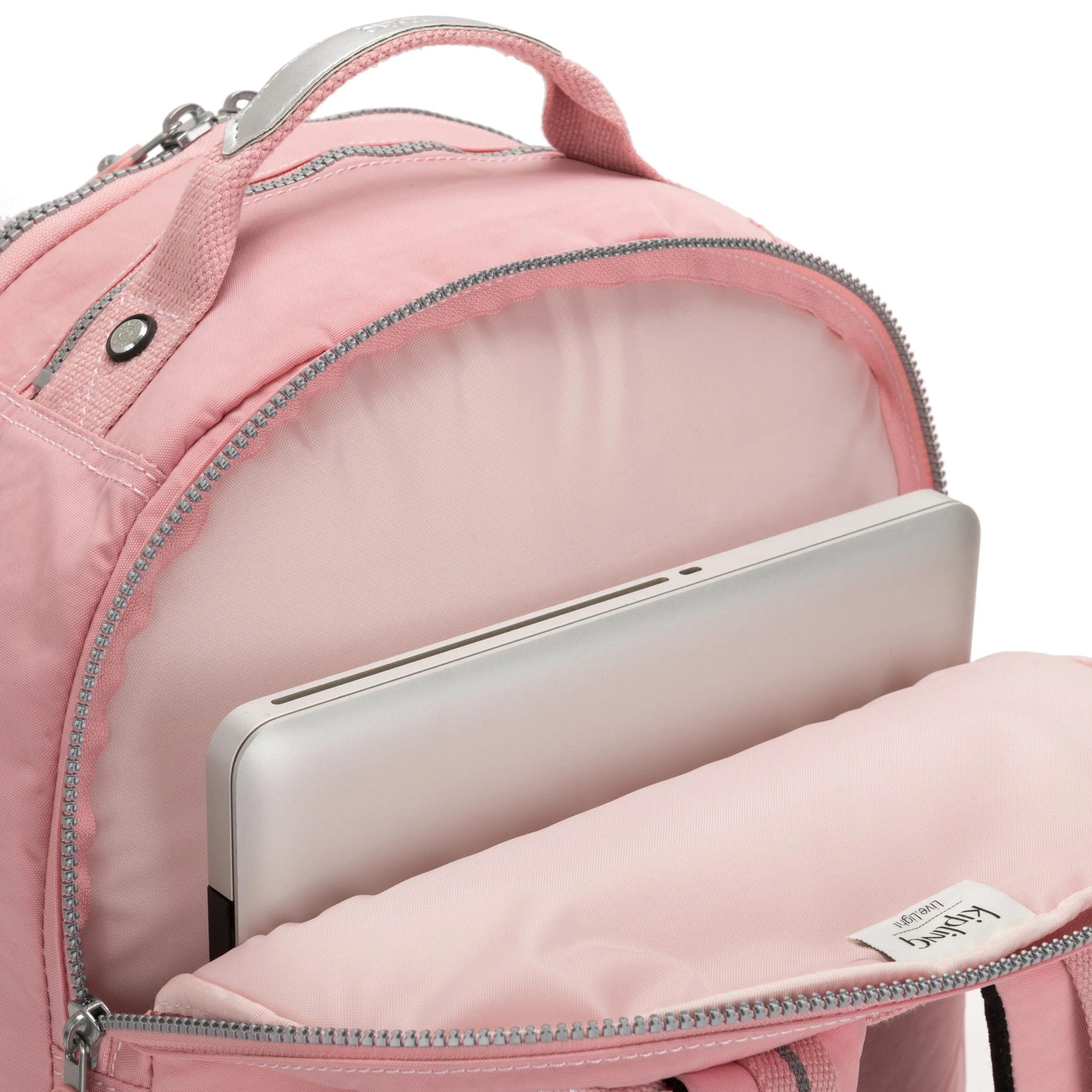 Kipling Seoul Extra Large 17" Laptop Backpack - Bridal Rose