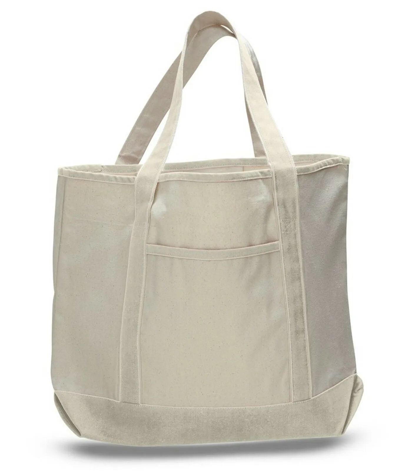 Large Size Deluxe Heavy Duty Canvas Leisure Shoulder Tote Bags