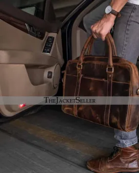 Leather Laptop Bag