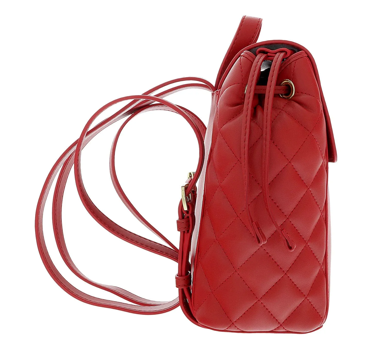 Love Moschino Red Quilted Classic Medium Backpack