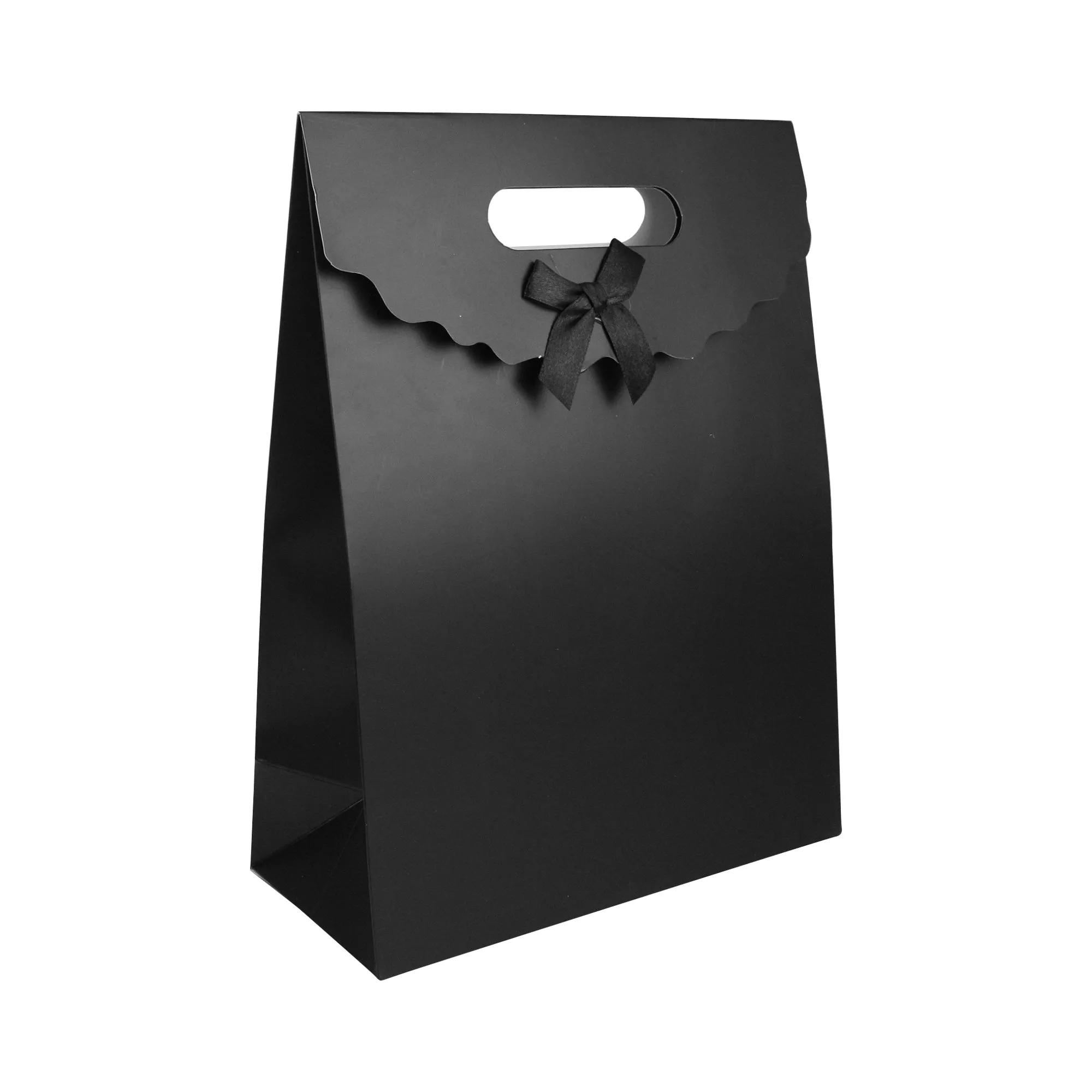 Luxury Matt Bags With Carry Handle And Bow - Pack of 3 (Colours Available)