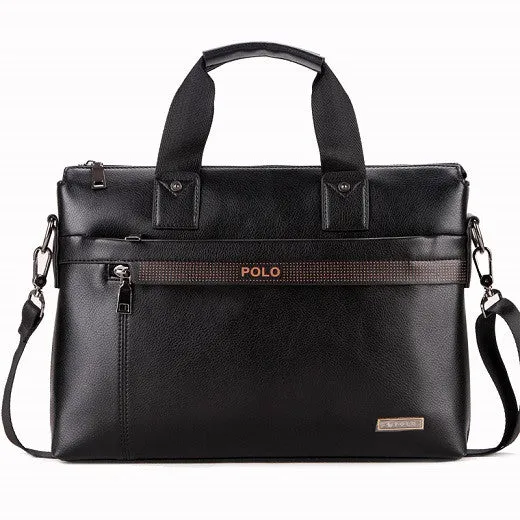 Men's Zippered Crossbody Bag