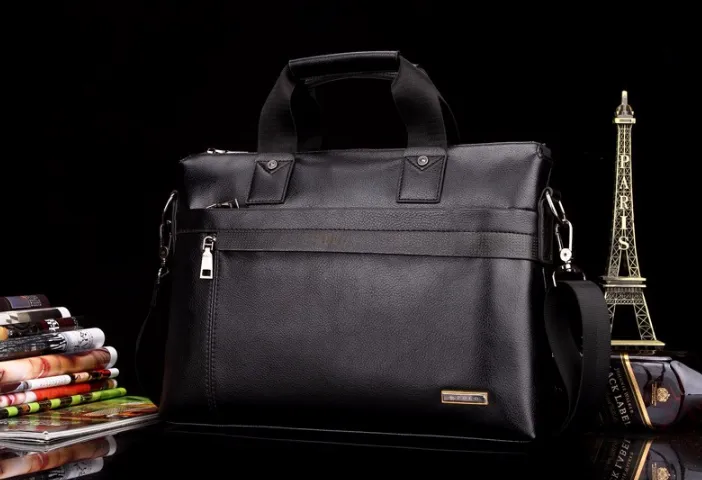 Men's Zippered Crossbody Bag