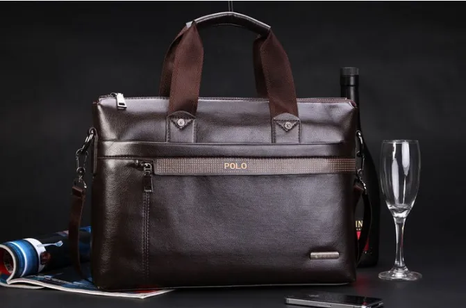 Men's Zippered Crossbody Bag