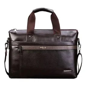 Men's Zippered Crossbody Bag