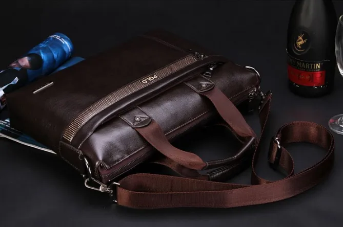 Men's Zippered Crossbody Bag