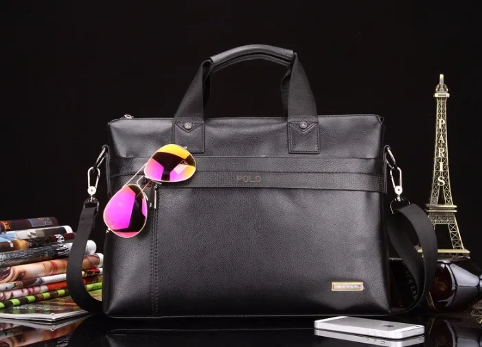 Men's Zippered Crossbody Bag
