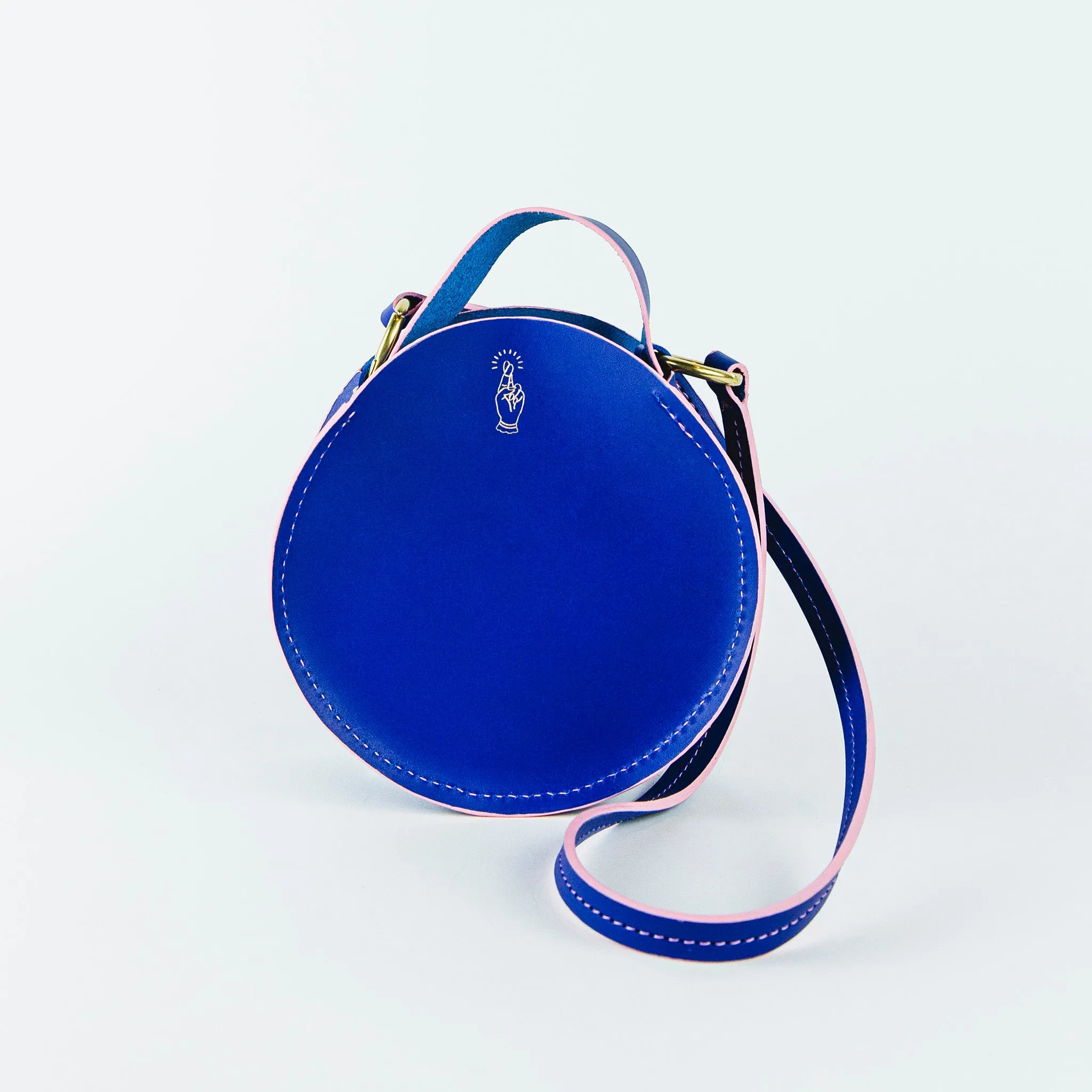 Mini Lucy Handbag - Blueberry