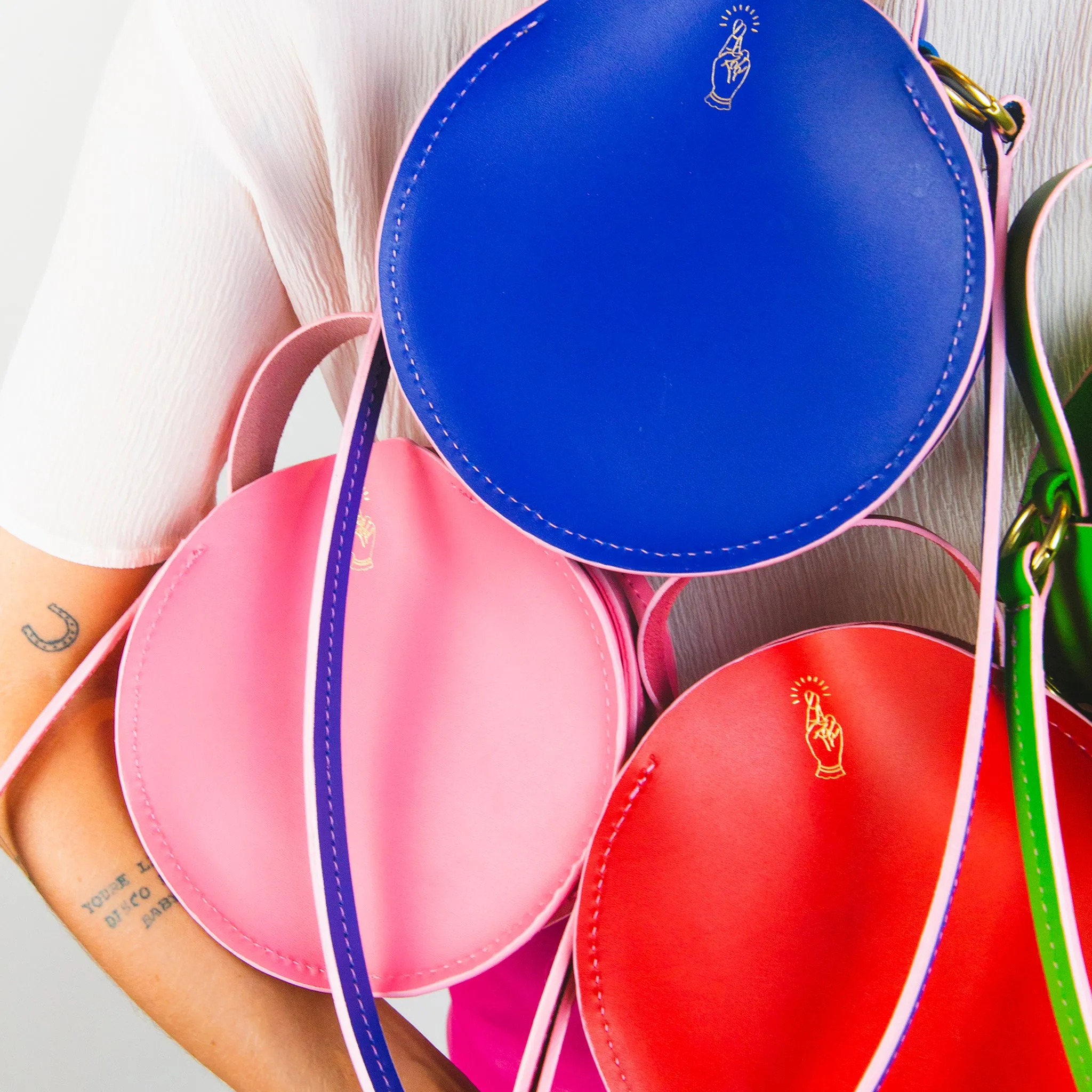 Mini Lucy Handbag - Blueberry