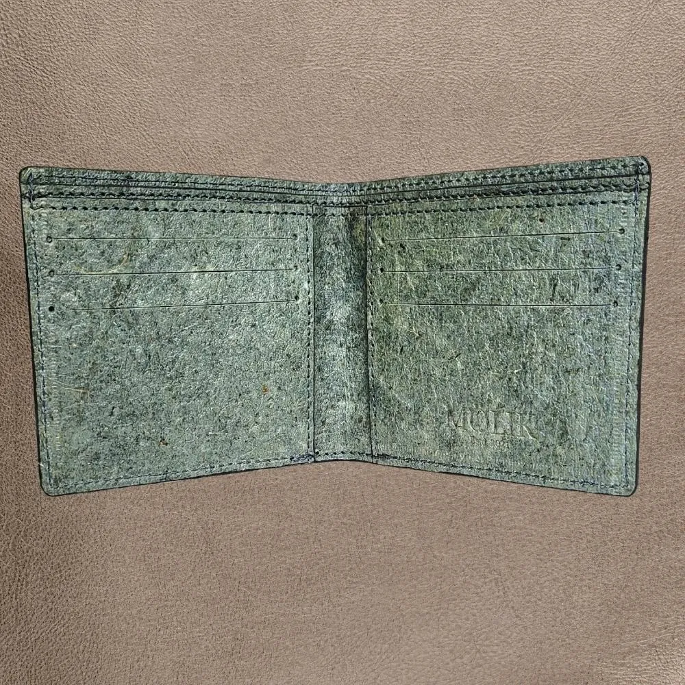 Olive Coconut Leather Wallet | Light Weight | Slim | Stylish | Accessory