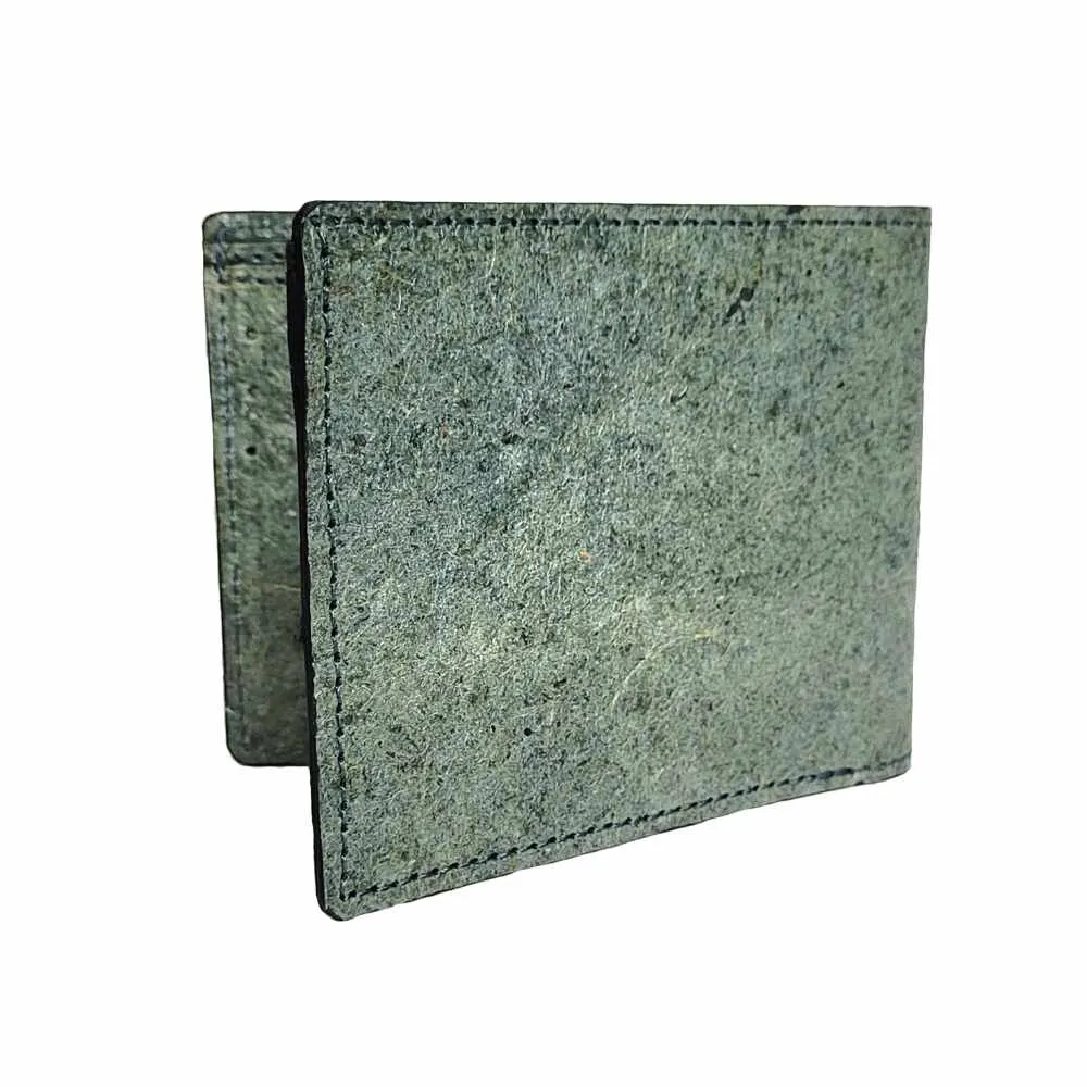 Olive Coconut Leather Wallet | Light Weight | Slim | Stylish | Accessory