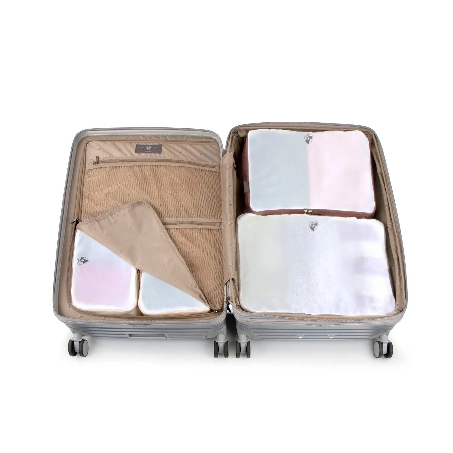 Pack ID 5 Piece Packing Cube Set - Earth Tones