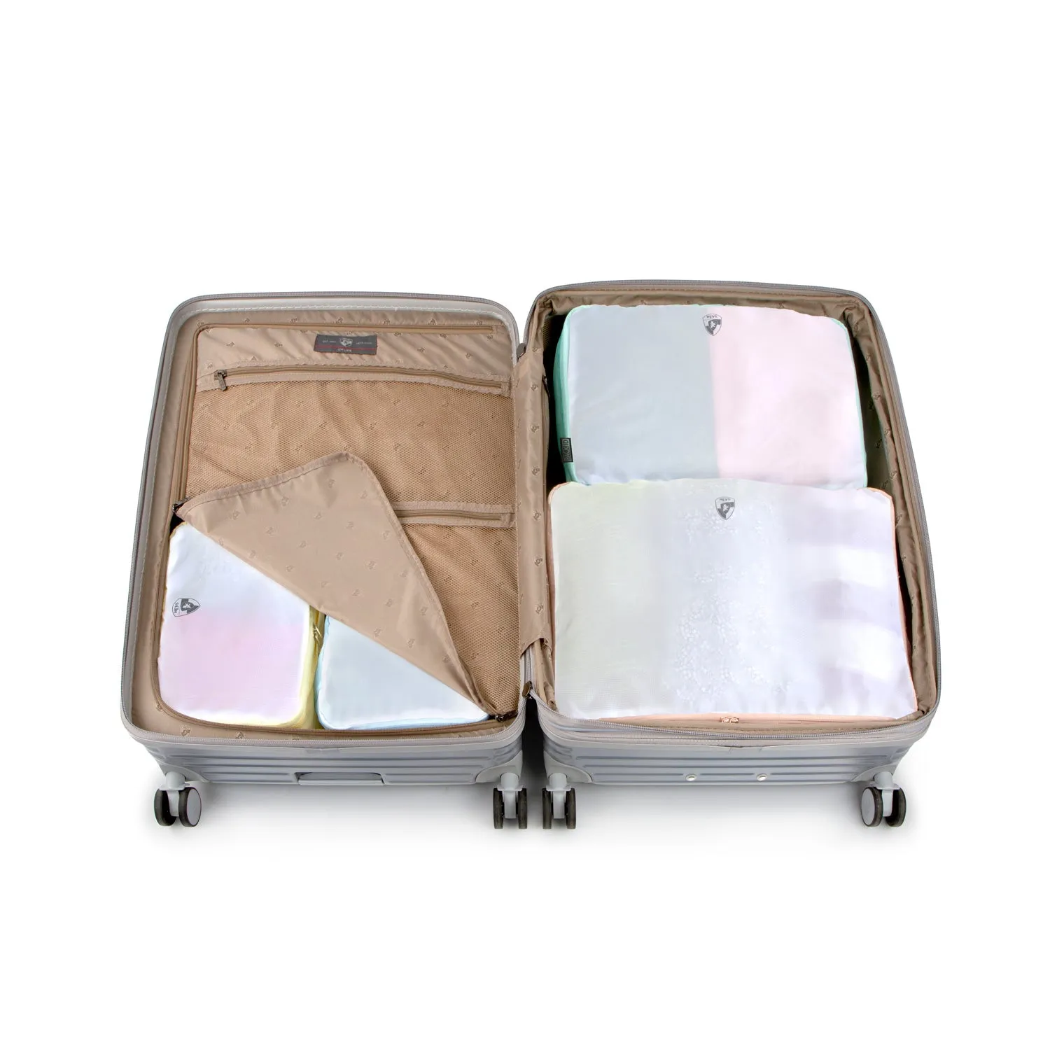 Pack ID 5 Piece Packing Cube Set - Pastels