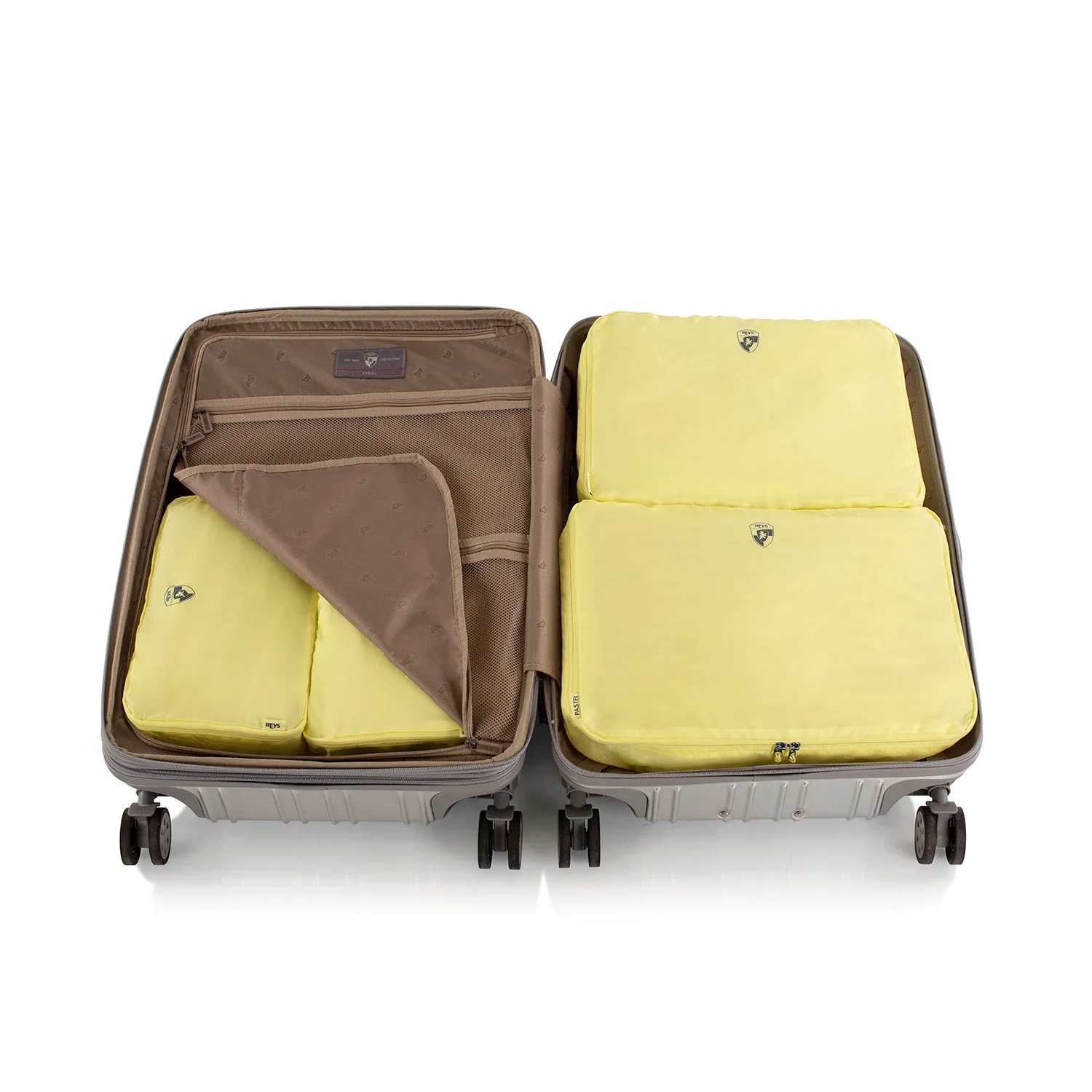 Pastel 5 Piece Packing Cube Set