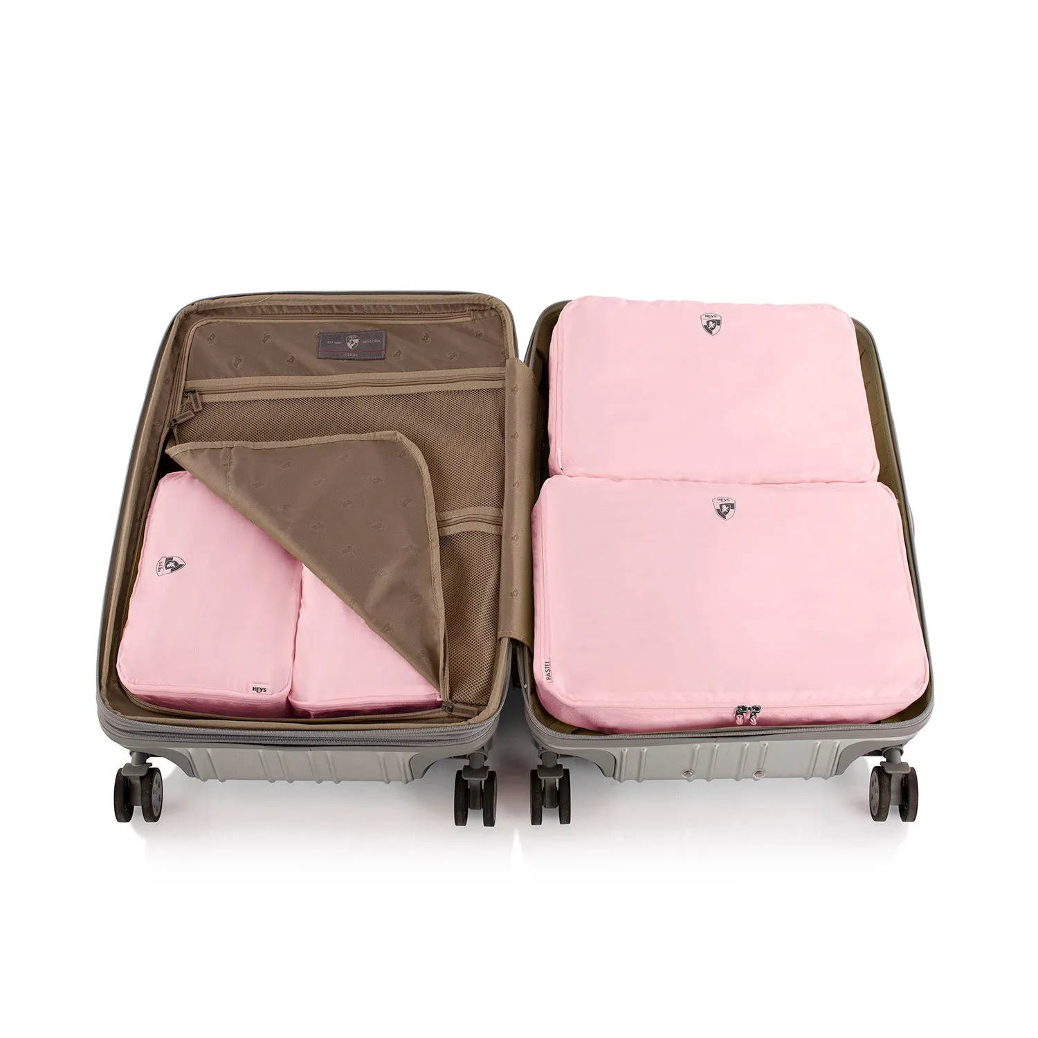 Pastel 5 Piece Packing Cube Set
