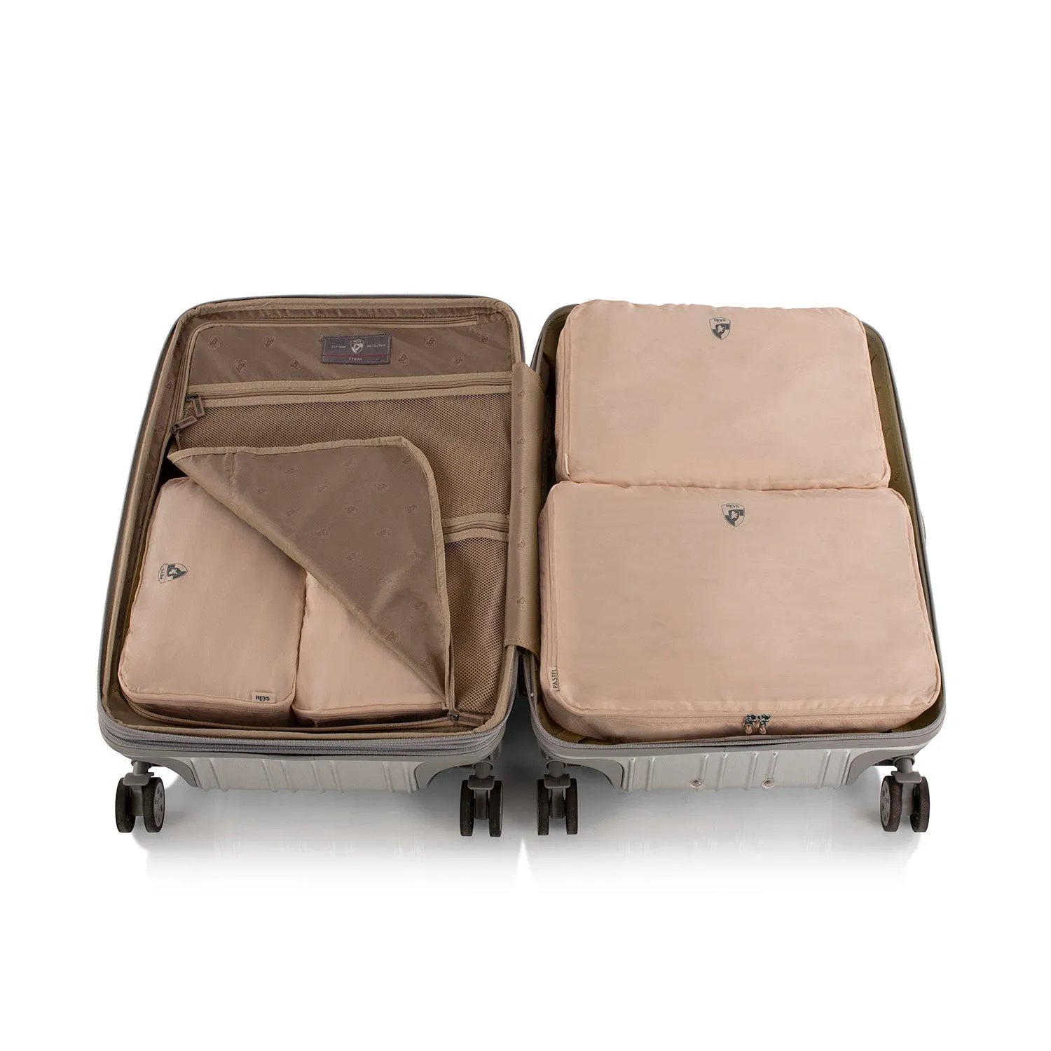Pastel 5 Piece Packing Cube Set