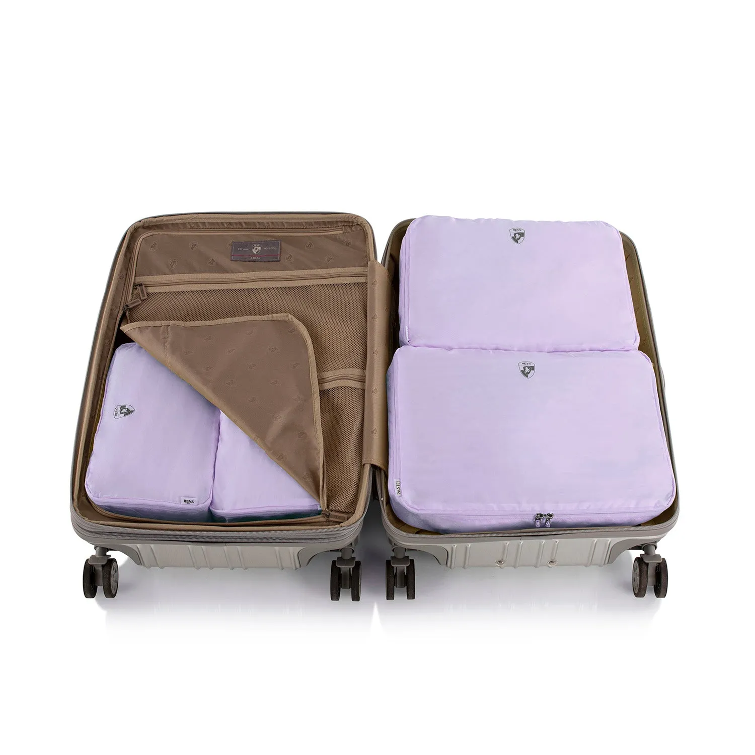 Pastel 5 Piece Packing Cube Set