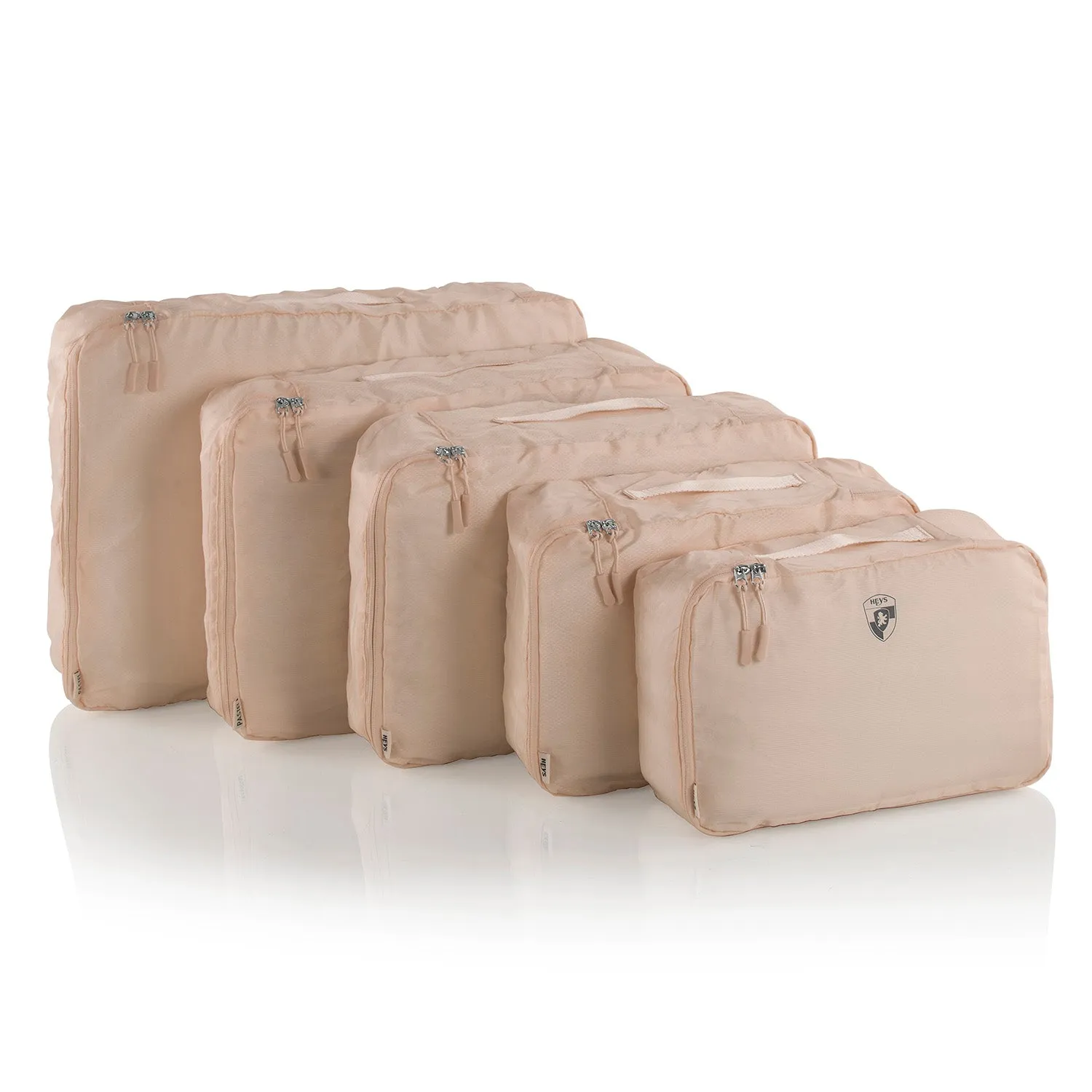 Pastel 5 Piece Packing Cube Set