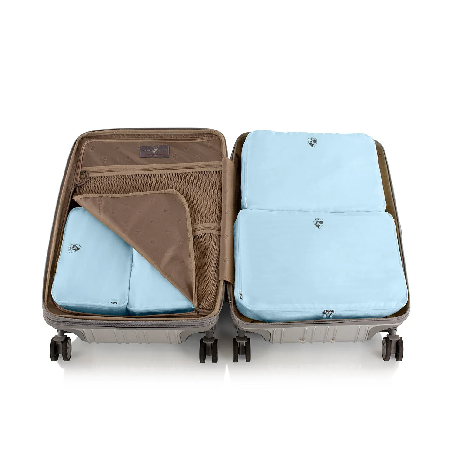 Pastel 5 Piece Packing Cube Set