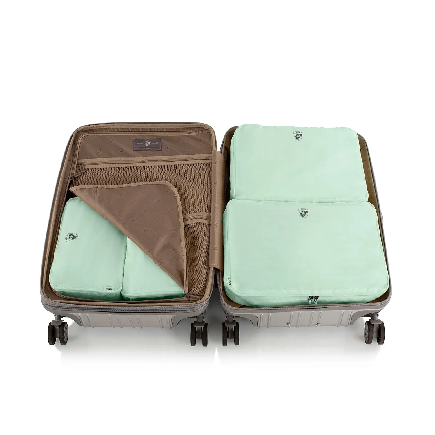 Pastel 5 Piece Packing Cube Set
