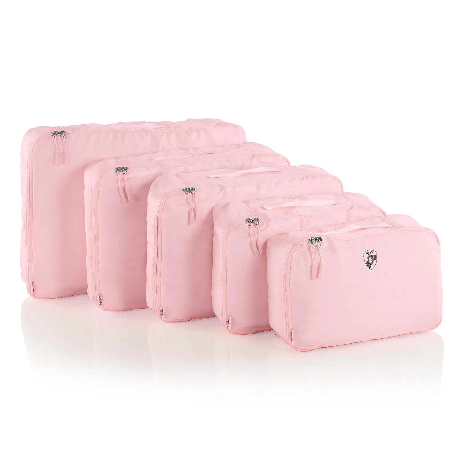 Pastel 5 Piece Packing Cube Set