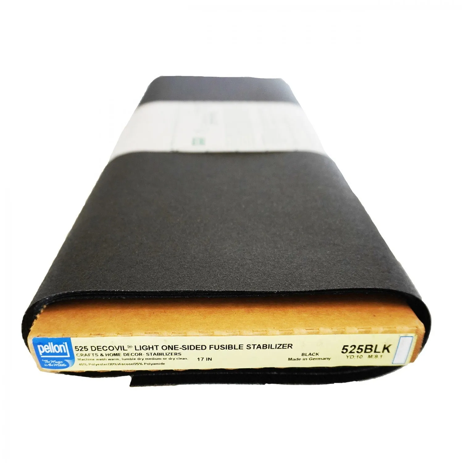 Pellon® 525 Decovil Light - Black - One-Sided Fusible Stabilizer