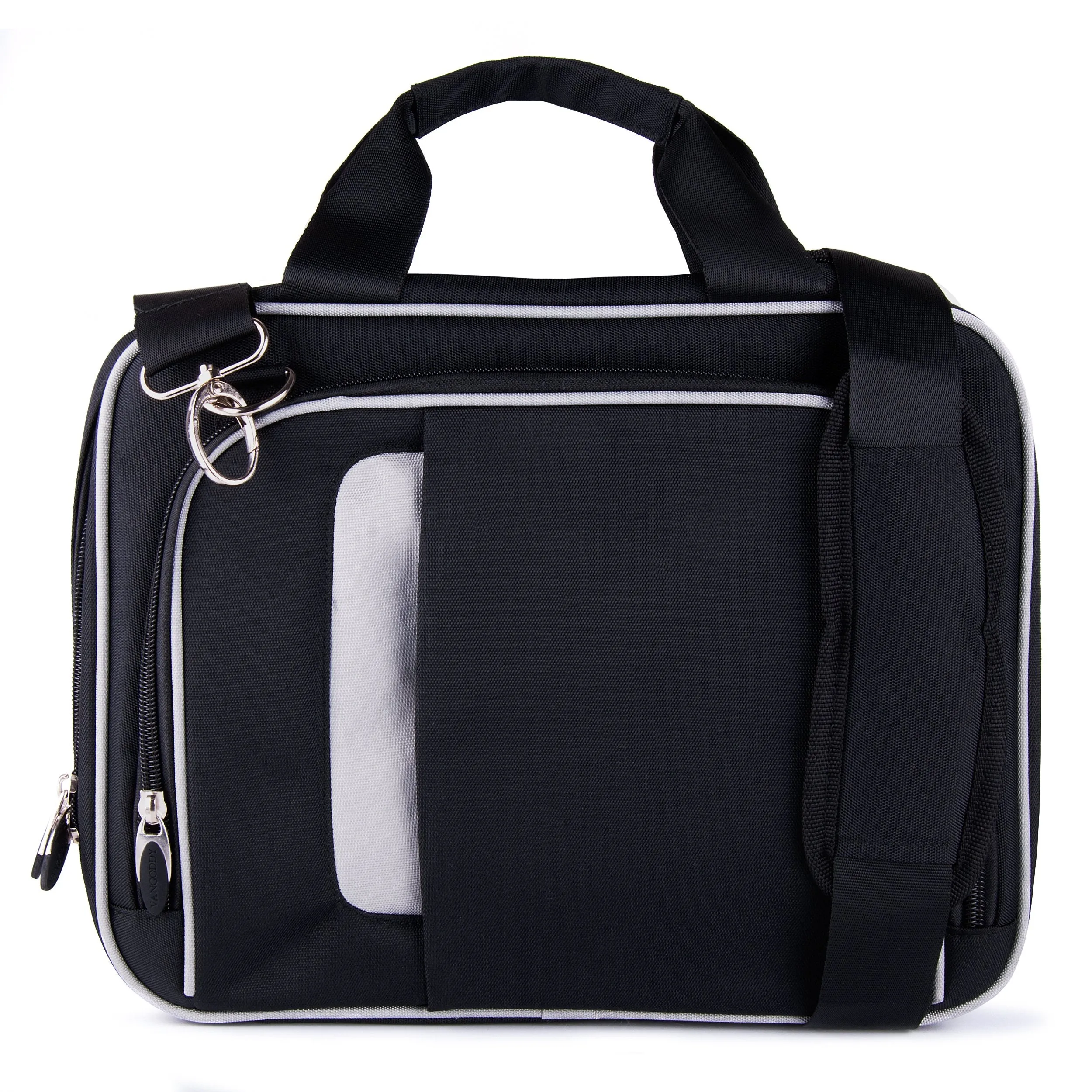 Pinn 13 Messenger Bag Satchel (Black) for HP Chromebook 11 13, Elitebook, Envy, Mobile Thin Client, Pro Slate 12, ProBook x360, Spectre x360, Spectre x2, Pro x2, Stream 11 11.6 13.3