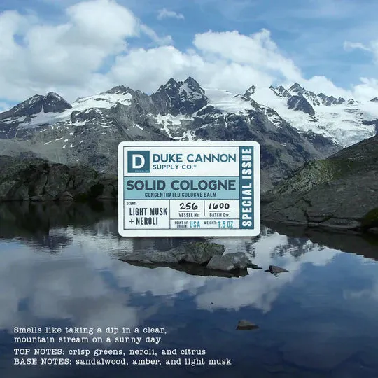 Solid Cologne - Light Musk   Neroli