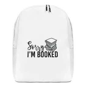 Sorry I’m Booked Minimalist Backpack