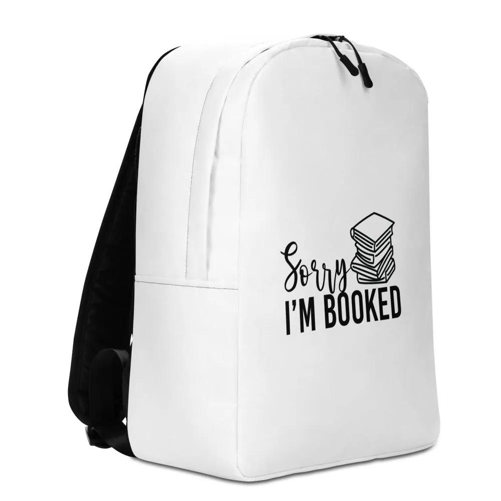 Sorry I’m Booked Minimalist Backpack