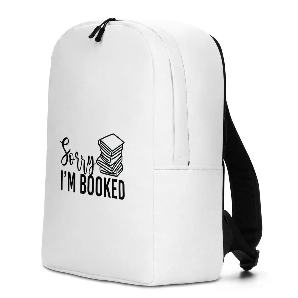 Sorry I’m Booked Minimalist Backpack