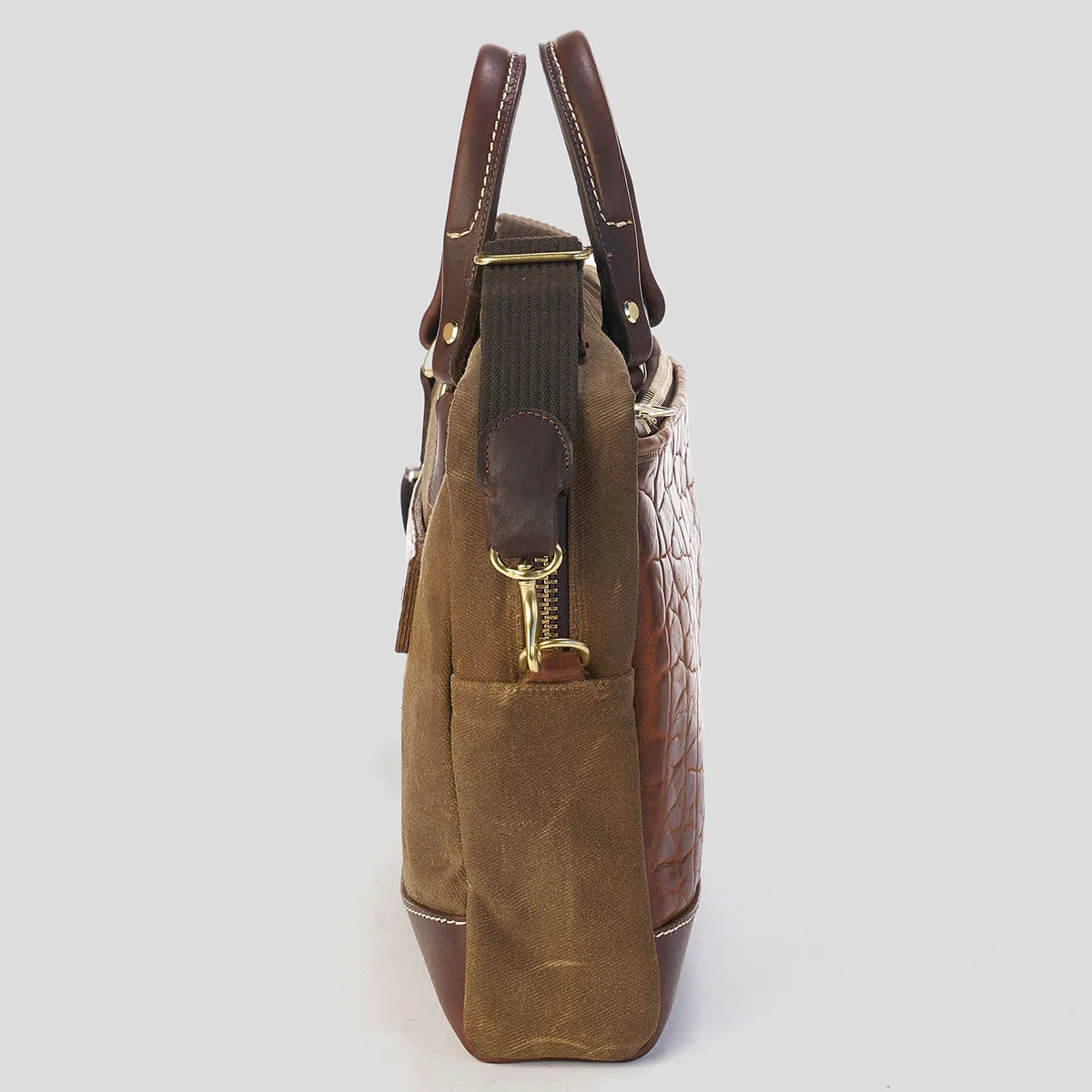 The Porter Briefcase No.215 | Bison Brn