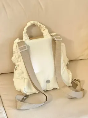 UAKISS  -  New Button Cloud Backpack for Women's College Style Small Campus Commuting Travel Backpacks Lightweight Bag